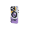 BFS  iPhone 14 Pro Kılıf Apollo Magneticsafe Desenli Kapak - Apollo Şeffaf - 6