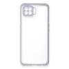 BFS  Oppo A73 Kılıf Miami Şeffaf Silikon - Lila