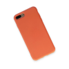 BFS  iPhone 7 Plus Kılıf Nano içi Kadife Silikon - Turuncu