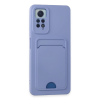 BFS  Xiaomi Redmi Note 11 Pro Kılıf Kelvin Kartvizitli Silikon - Lila