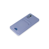 BFS  Xiaomi Redmi Note 11 Pro Kılıf Kelvin Kartvizitli Silikon - Lila