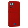 BFS  Xiaomi Redmi Note 11 Pro Kılıf Kelvin Kartvizitli Silikon - Kırmızı
