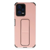 BFS  Xiaomi Poco X5 5G Kılıf Mega Standlı Silikon - Pudra