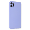 BFS  iPhone 11 Pro Max Kılıf Nano içi Kadife Silikon - Lila