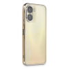BFS  Vivo Y16 Kılıf Razer Lensli Silikon - Gold