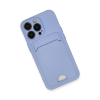 BFS  iPhone 13 Pro Kılıf Kelvin Kartvizitli Silikon - Lila