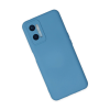 BFS  Oppo A96 Kılıf Nano içi Kadife Silikon - Mavi