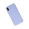 BFS  iPhone X Kılıf Nano içi Kadife Silikon - Lila