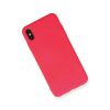 BFS  iPhone XS Max Kılıf Nano içi Kadife Silikon - Koyu Pembe