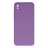 BFS  Xiaomi Redmi 9A Kılıf Nano içi Kadife Silikon - Mor