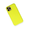 BFS  iPhone 11 Pro Kılıf Nano içi Kadife Silikon - Sarı