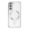 BFS  Samsung Galaxy S22 Kılıf Kross Magneticsafe Kapak - Gümüş