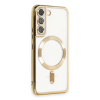 BFS  Samsung Galaxy S22 Kılıf Kross Magneticsafe Kapak - Gold