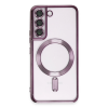 BFS  Samsung Galaxy S22 Kılıf Kross Magneticsafe Kapak - Mor
