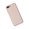 BFS  iPhone 7 Plus Kılıf Coco Deri Silikon Kapak - Pembe