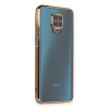 BFS  Xiaomi Redmi Note 9 Pro Kılıf Razer Lensli Silikon - Gold