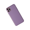 BFS  iPhone 11 Pro Kılıf Coco Deri Silikon Kapak - Lila