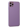BFS  iPhone 11 Pro Kılıf Coco Deri Silikon Kapak - Lila