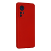 BFS  Xiaomi Mi 12 Kılıf Nano içi Kadife Silikon - Kırmızı