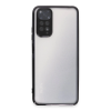 BFS  Xiaomi Redmi Note 11 Kılıf Razer Lensli Silikon - Siyah