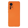 BFS  Xiaomi Mi 12 Kılıf Nano içi Kadife Silikon - Turuncu