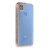 BFS  Xiaomi Redmi 9C Kılıf Razer Lensli Silikon - Gold