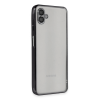 BFS  Samsung Galaxy A04 Kılıf Razer Lensli Silikon - Siyah
