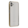 BFS  Samsung Galaxy A04 Kılıf Razer Lensli Silikon - Gold