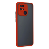 BFS  Xiaomi Redmi 10C Kılıf Montreal Silikon Kapak - Kırmızı