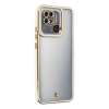 BFS  Xiaomi Redmi 10C Kılıf Liva Lens Silikon - Beyaz