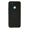BFS  Realme C25Y Kılıf Nano içi Kadife Silikon - Siyah