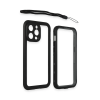 BFS  iPhone 15 Pro Kılıf Red Pepper Magneticsafe Su Geçirmez Kılıf - Siyah-Gri