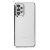 BFS  Samsung Galaxy A53 5G Kılıf Razer Lensli Silikon - Gümüş