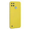 BFS  Realme C25Y Kılıf Nano içi Kadife Silikon - Sarı