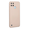 BFS  Realme C25Y Kılıf Nano içi Kadife Silikon - Pudra