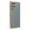 BFS  Samsung Galaxy S22 Ultra Kılıf Razer Lensli Silikon - Gold
