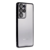 BFS  Samsung Galaxy S21 Ultra Kılıf Razer Lensli Silikon - Siyah