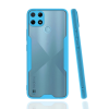 BFS  Realme C25Y Kılıf Platin Silikon - Mavi