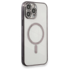 BFS  iPhone 13 Pro Max Kılıf Magneticsafe Lazer Silikon - Siyah