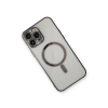 BFS  iPhone 13 Pro Max Kılıf Magneticsafe Lazer Silikon - Siyah