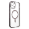 BFS  iPhone 13 Pro Max Kılıf Magneticsafe Lazer Silikon - Siyah
