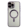 BFS  iPhone 13 Pro Max Kılıf Magneticsafe Lazer Silikon - Mor