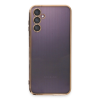 BFS  Samsung Galaxy A14 4G Kılıf Razer Lensli Silikon - Gold