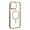 BFS  iPhone 13 Pro Max Kılıf Room Magneticsafe Silikon - Pudra