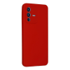 BFS  Vivo V23 5G Kılıf Nano içi Kadife Silikon - Kırmızı