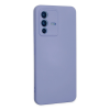 BFS  Vivo V23 5G Kılıf Nano içi Kadife Silikon - Lila