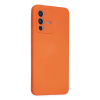 BFS  Vivo V23 5G Kılıf Nano içi Kadife Silikon - Turuncu