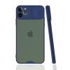 BFS  iPhone 11 Pro Kılıf Platin Kamera Koruma Silikon - Lacivert