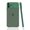 BFS  iPhone 11 Pro Kılıf Platin Kamera Koruma Silikon - Yeşil