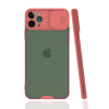 BFS  iPhone 11 Pro Max Kılıf Platin Kamera Koruma Silikon - Pembe